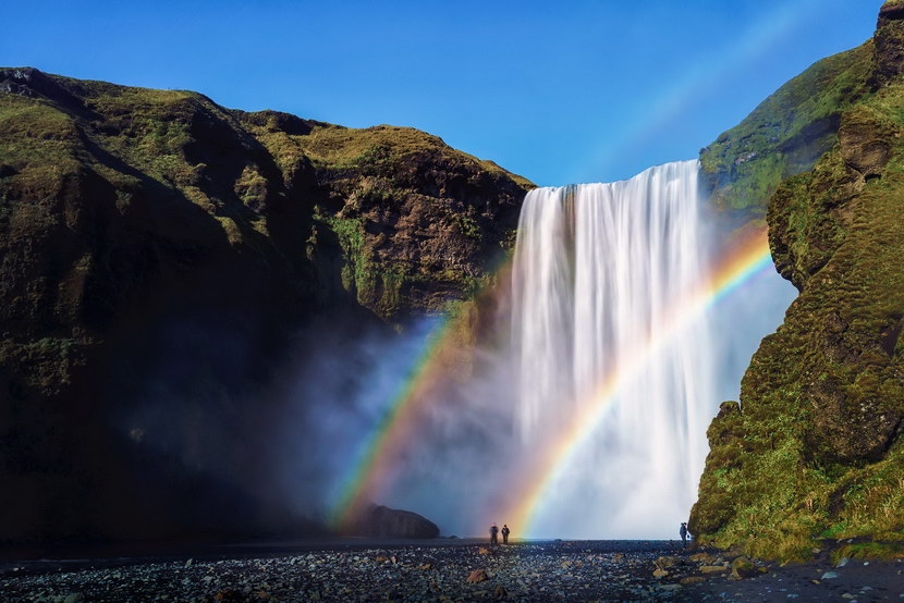 15张迷人壮丽的双彩虹 冰岛 Skogafoss – Photo: Lauren Malcampo