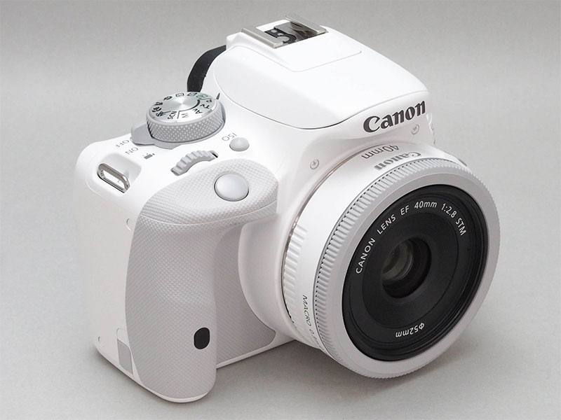 白色版佳能EOS 100D(kiss X7)真机图赏