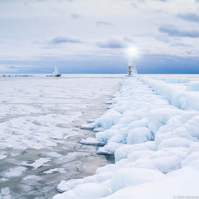 风光摄影：密歇根冰湖纪