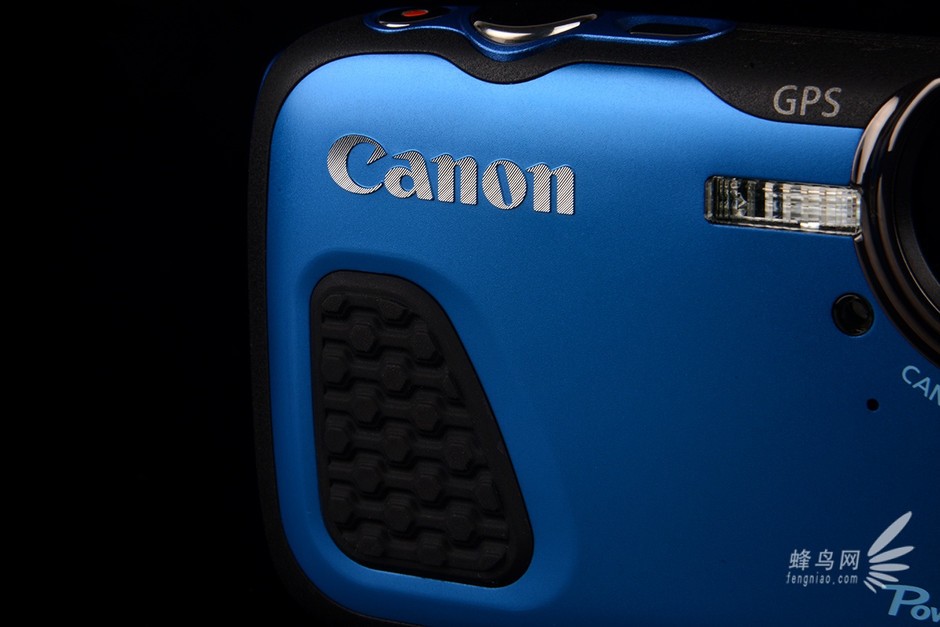 佳能PowerShot D30 logo细节图