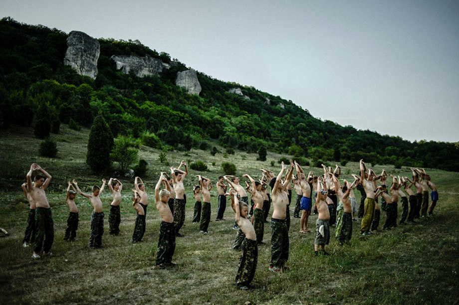 纪实摄影：乌克兰童子军