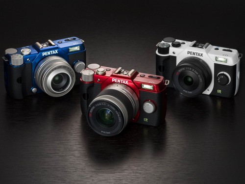 水晶彩色涂装 理光宾得发布限量版Q7套机