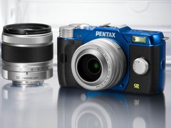 水晶彩色涂装 理光宾得发布限量版Q7套机