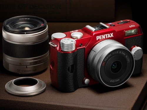 水晶彩色涂装 理光宾得发布限量版Q7套机