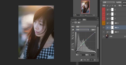 后期加强逆光色调 逆光人像调色教程