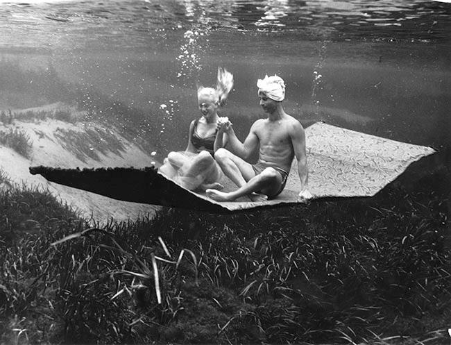 人像摄影：1938年的水下摄影