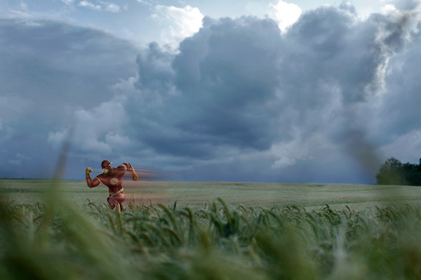 Benoit Lapray 孤独的超级英雄摄影集-速度侠