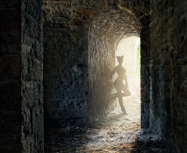 Benoit Lapray 孤独的超级英雄摄影集-猫女