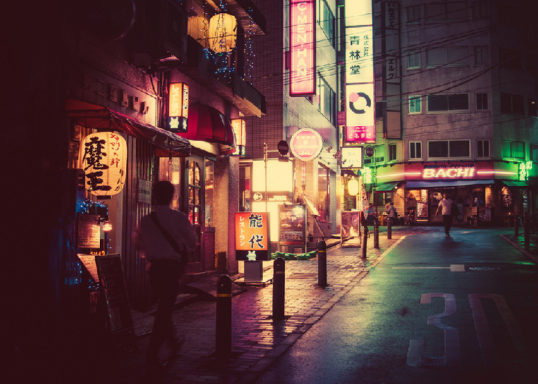 日本街头:世本多彩,我本无形