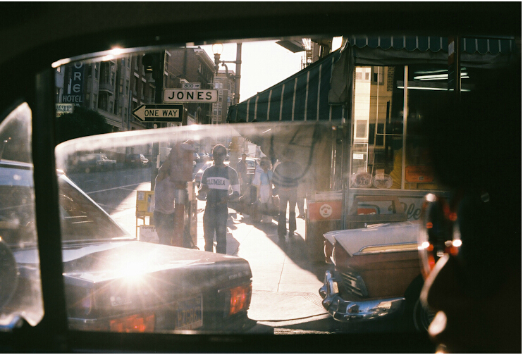 旧金山的街头，太凌乱