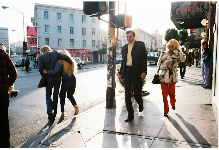 旧金山的街头，太凌乱