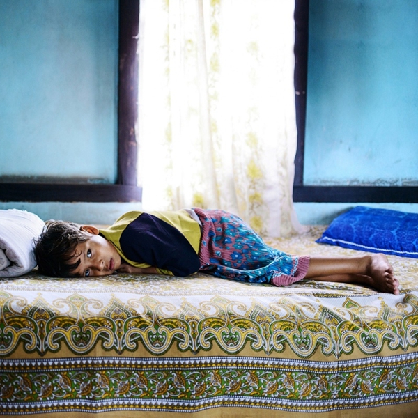 印度母系氏族部落梅加拉亚邦的女童 印度母系氏族部落梅加拉亚邦的女童