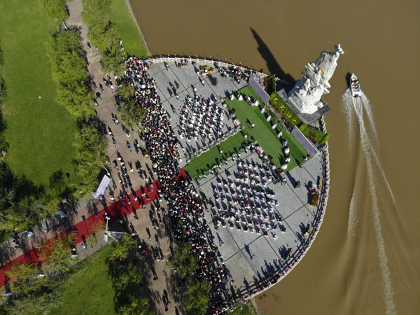 “中华之美”甘肃金张掖影像巡展在北京开幕 “中华之美”甘肃金张掖影像巡展在北京开幕