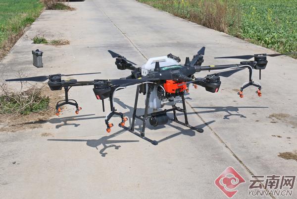 保山昌宁:植保无人机助力小春田间管理
