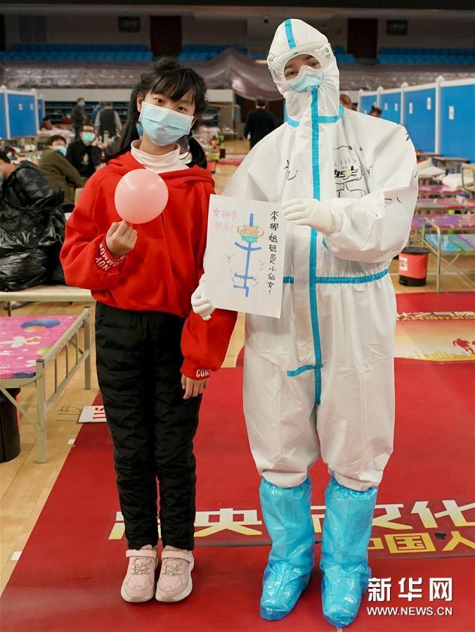 （聚焦疫情防控）（3）“小画家”的祝福