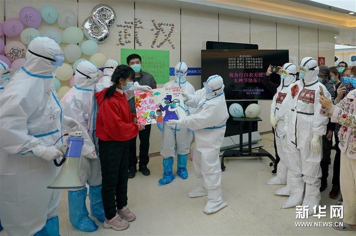 （聚焦疫情防控）（5）“小画家”的祝福