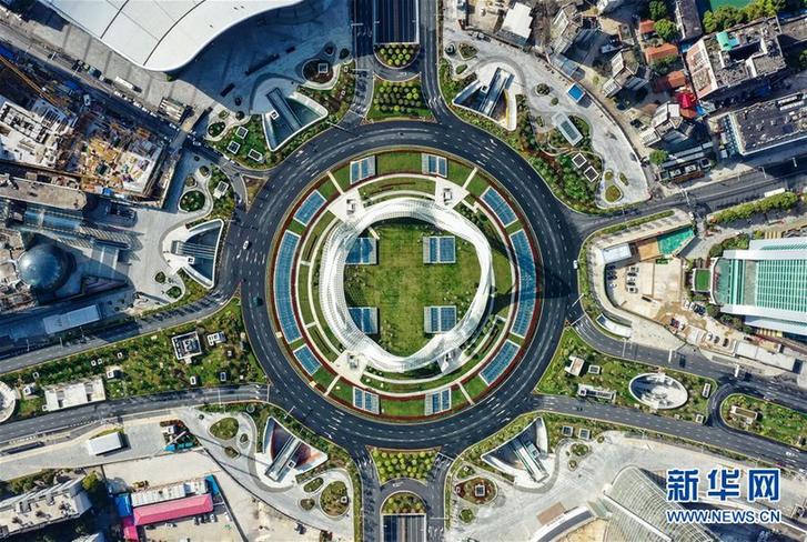 （聚焦疫情防控）（3）空中瞰江城春光