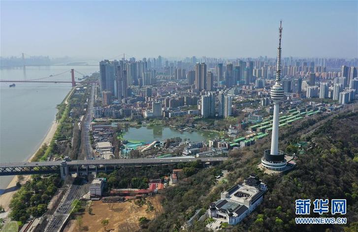 （聚焦疫情防控）（6）空中瞰江城春光