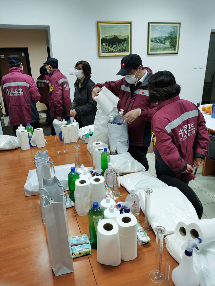 共同战“疫”｜独家！中国专家组的影像日志——初到贝尔格莱德