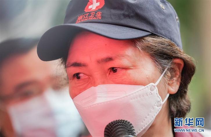 （聚焦疫情防控）（3）李兰娟院士医疗队返程