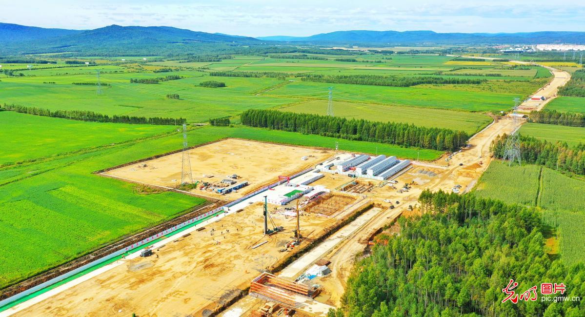 我国最北端高铁站开工 我国最北端高铁站开工