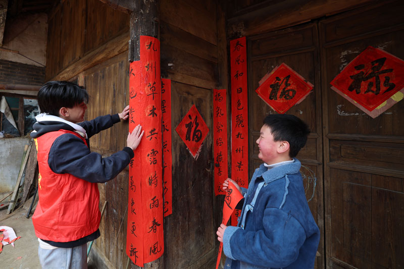 志愿服务迎新年 志愿服务迎新年