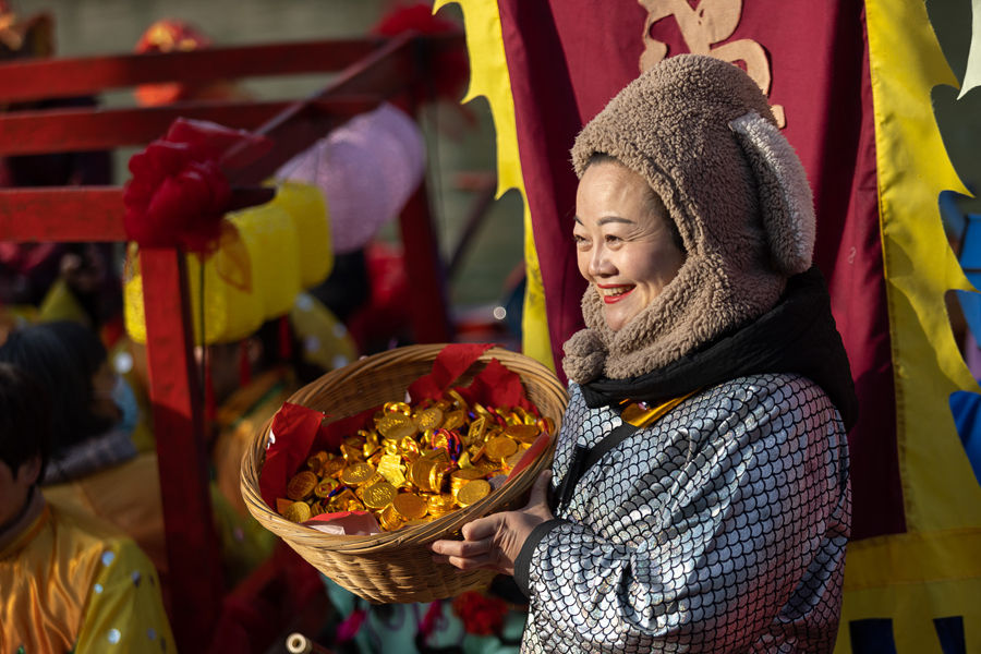 民俗文化“闹” 千年古村“活” 民俗文化“闹” 千年古村“活”