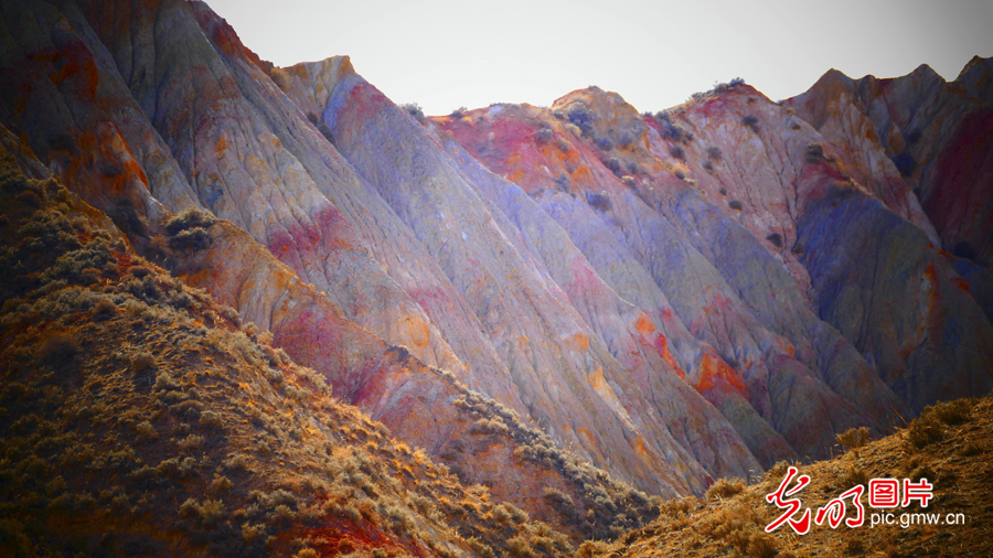 甘肃：探访祁连山——高台马营河大峡谷、小泉丹霞