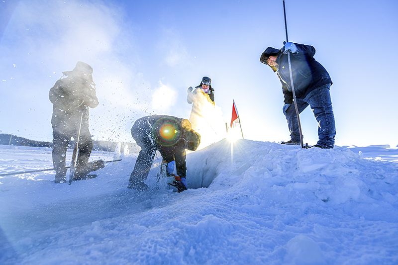 新春走基层|极寒水文站 新春走基层|极寒水文站