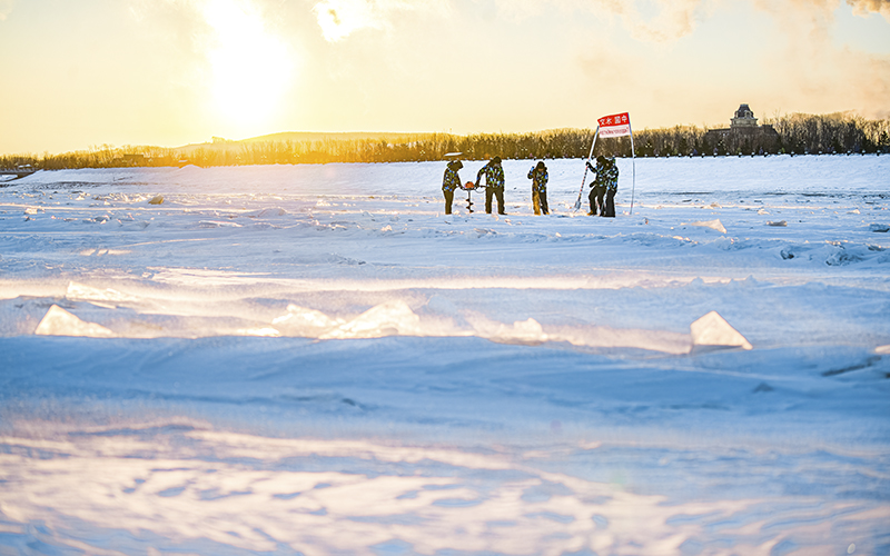 新春走基层|极寒水文站 新春走基层|极寒水文站