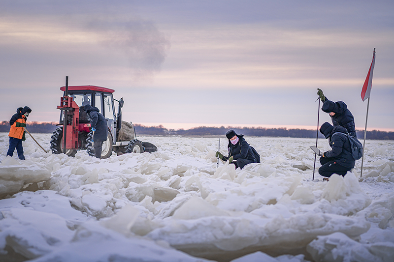 新春走基层|极寒水文站 新春走基层|极寒水文站