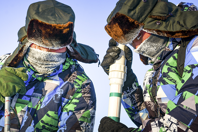 新春走基层|极寒水文站 新春走基层|极寒水文站