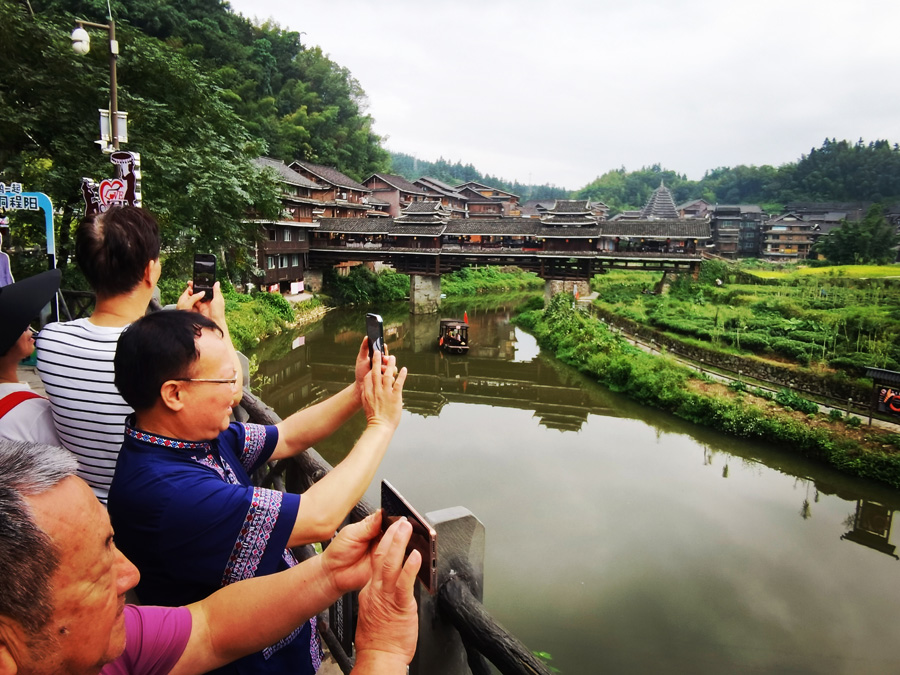 走进广西三江程阳永济风雨桥 走进广西三江程阳永济风雨桥