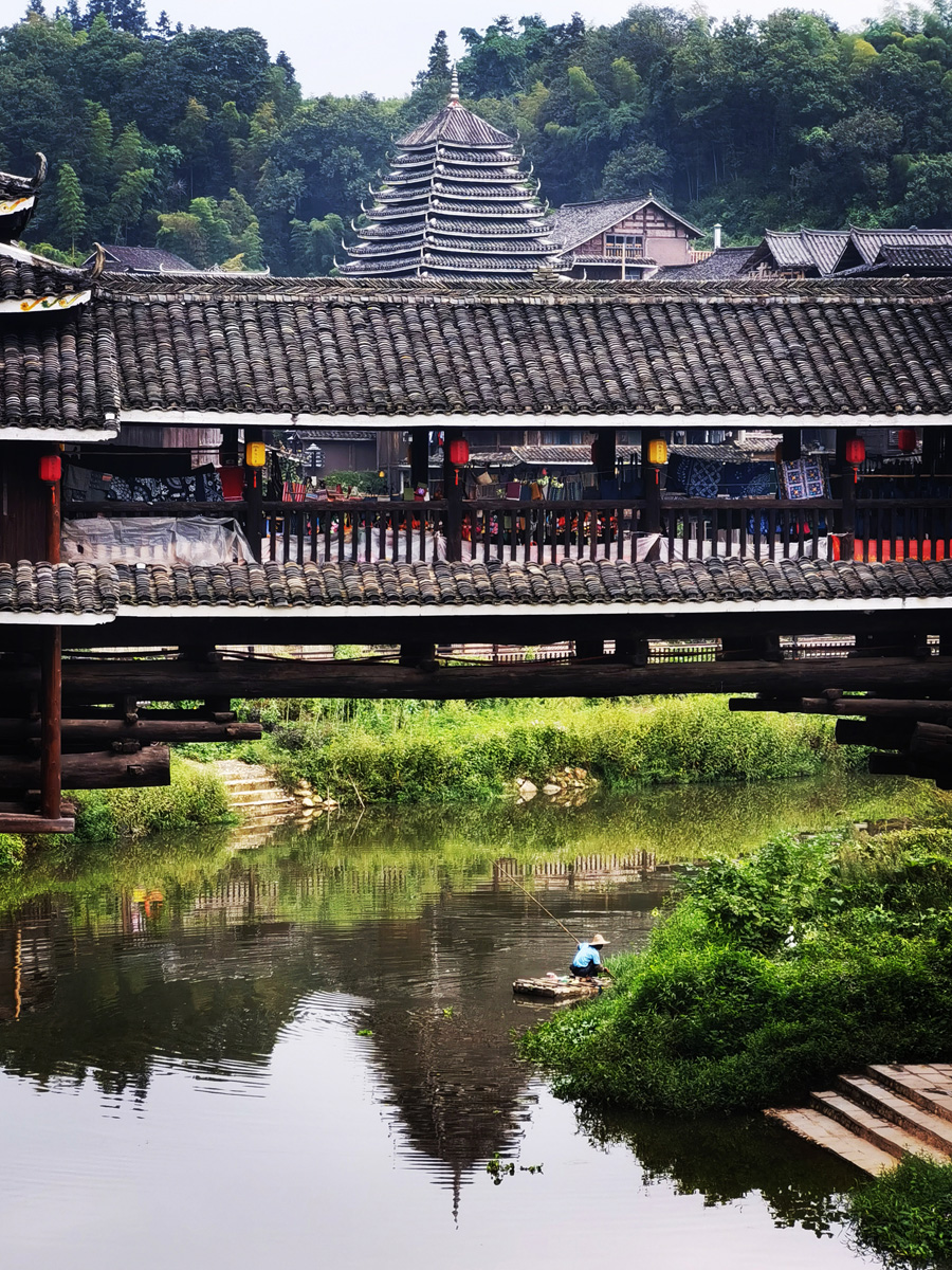走进广西三江程阳永济风雨桥 走进广西三江程阳永济风雨桥