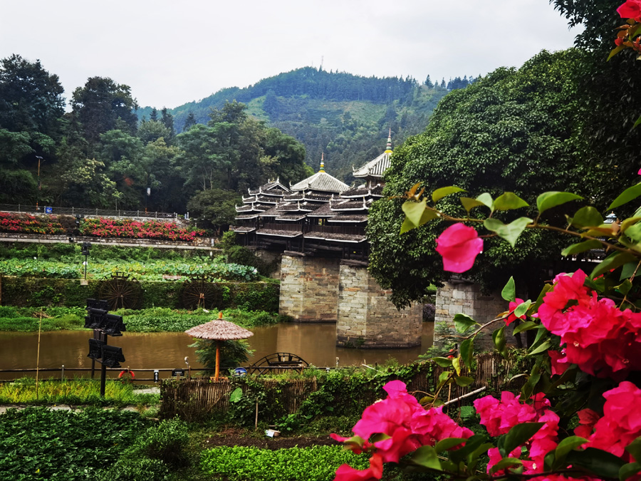 走进广西三江程阳永济风雨桥 走进广西三江程阳永济风雨桥
