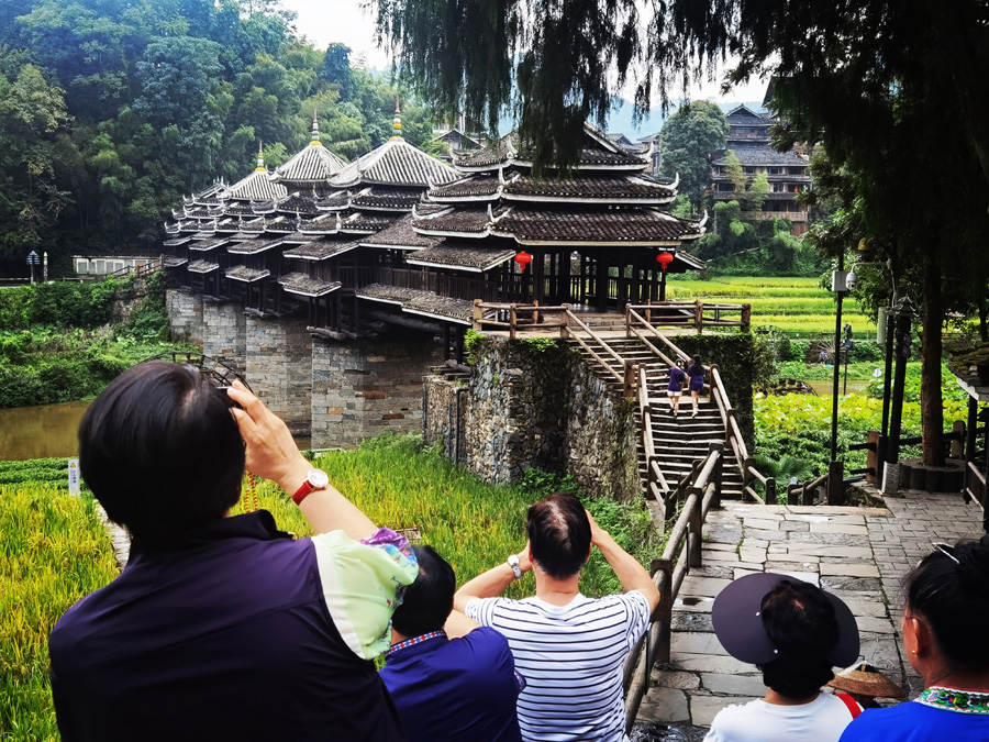 走进广西三江程阳永济风雨桥 走进广西三江程阳永济风雨桥