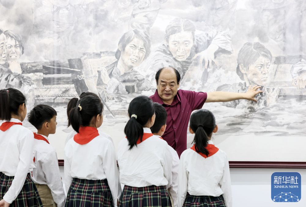 走进沂蒙画派研究院感受沂蒙精神 走进沂蒙画派研究院感受沂蒙精神