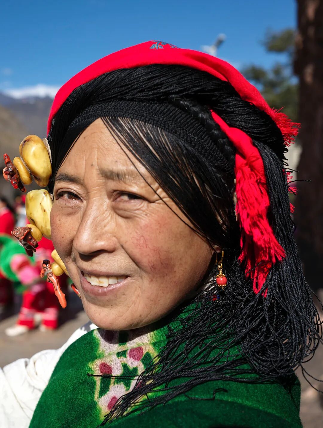 非遗巡游庆羌年