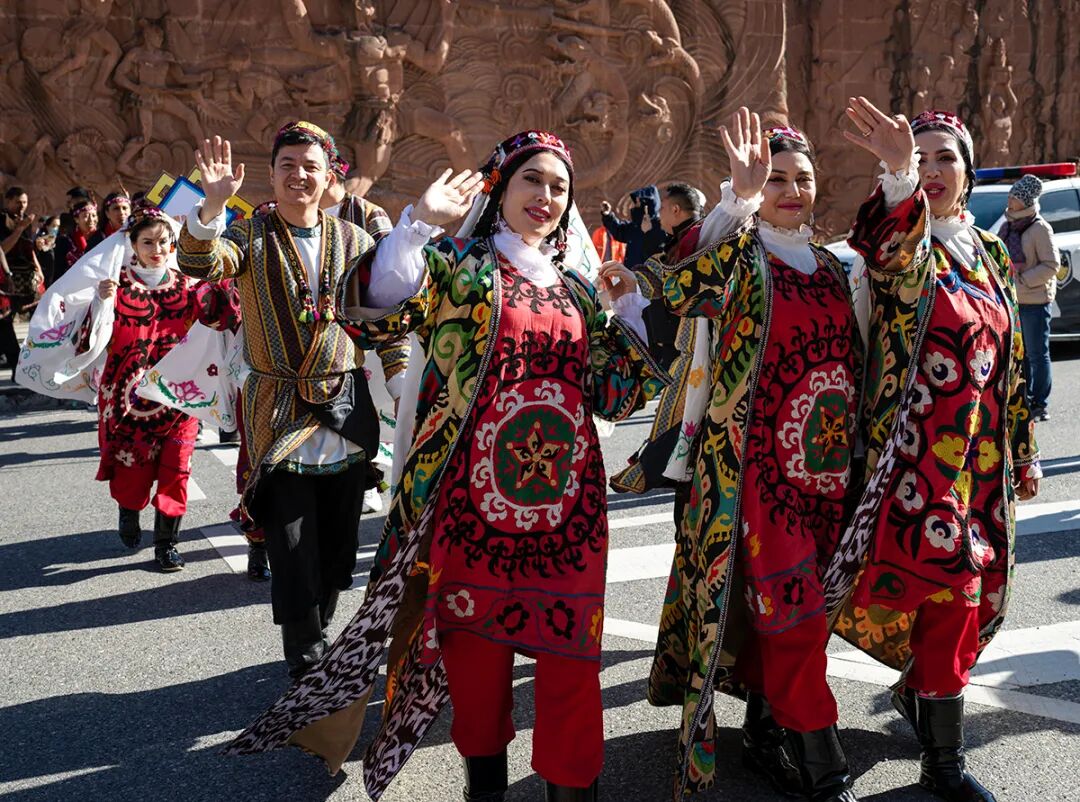 非遗巡游庆羌年 非遗巡游庆羌年