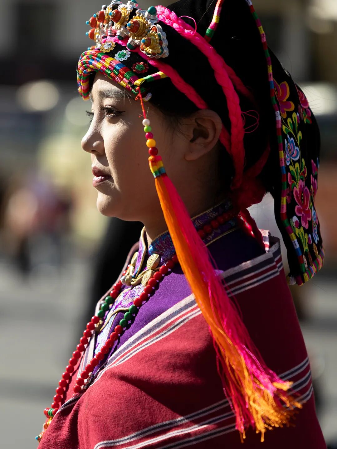 非遗巡游庆羌年 非遗巡游庆羌年