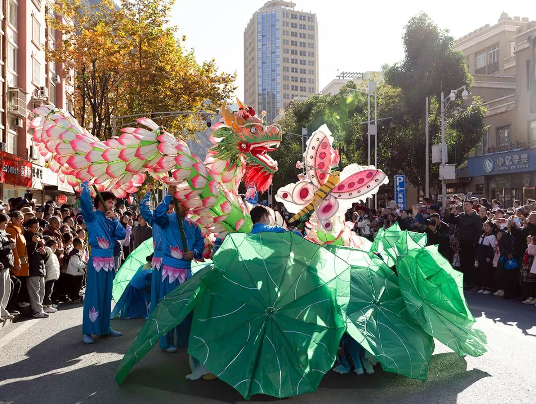 非遗巡游庆羌年 非遗巡游庆羌年