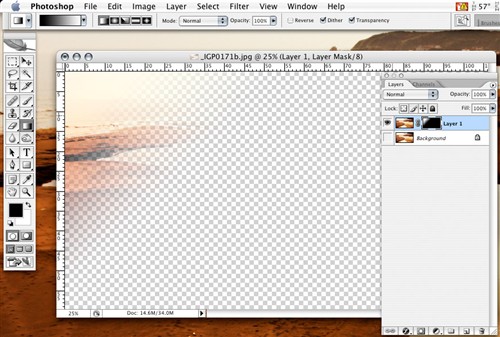 选择正片叠底Multiply，透明度77%，填充68%